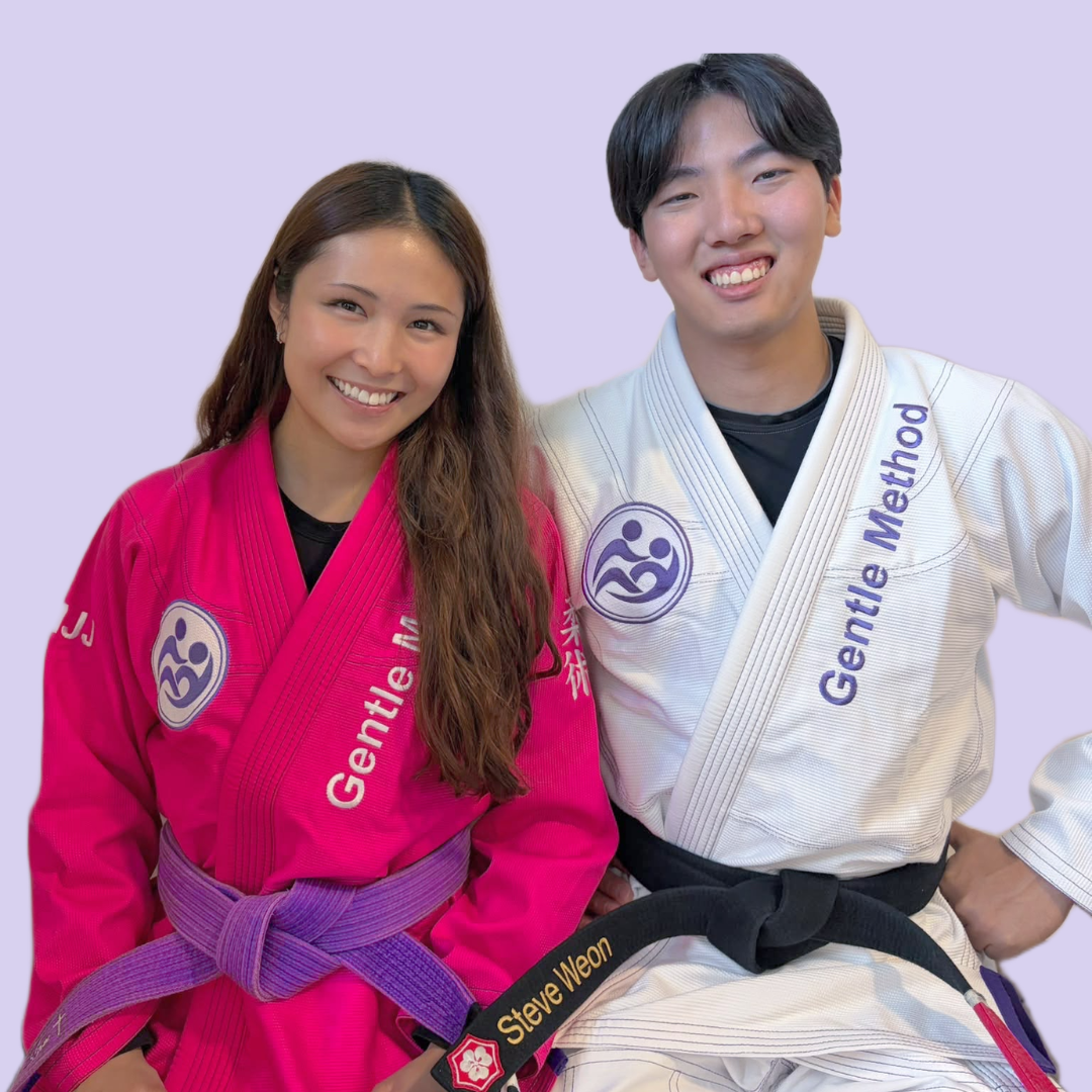 Steve and Leona training